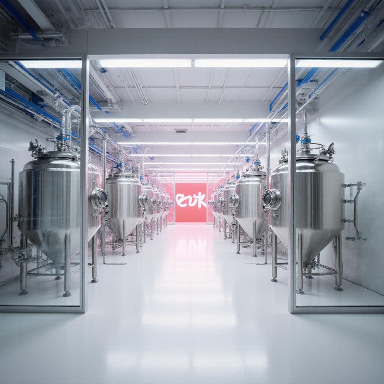 Moderne pharmazeutische Produktionsstätte in Berlin